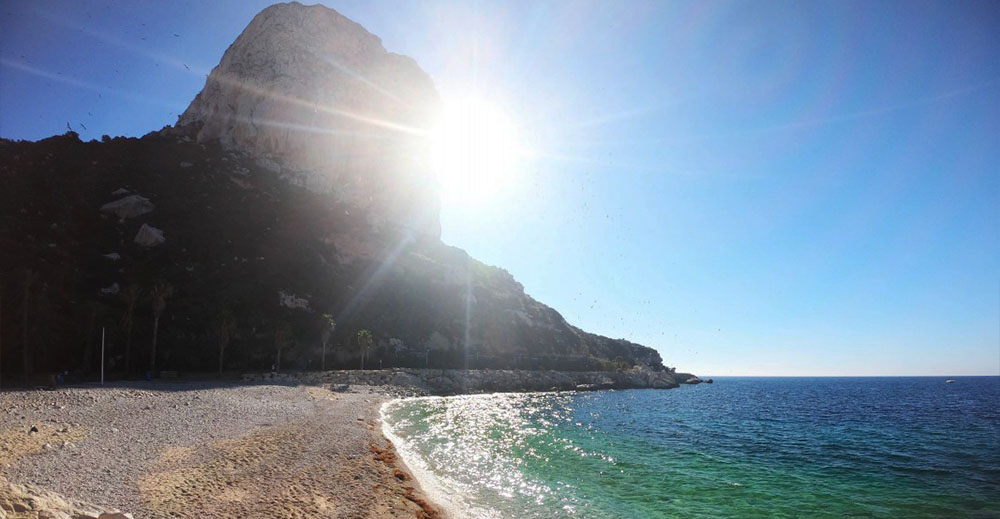 cala raco paddle surf calpe