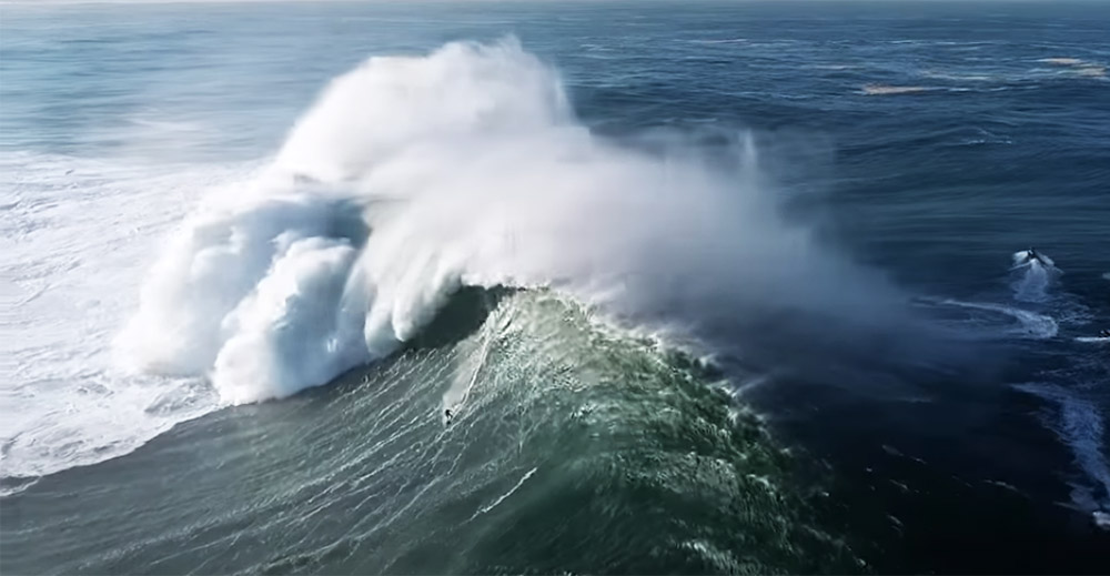 regresan las olas gigantes de Nazaré